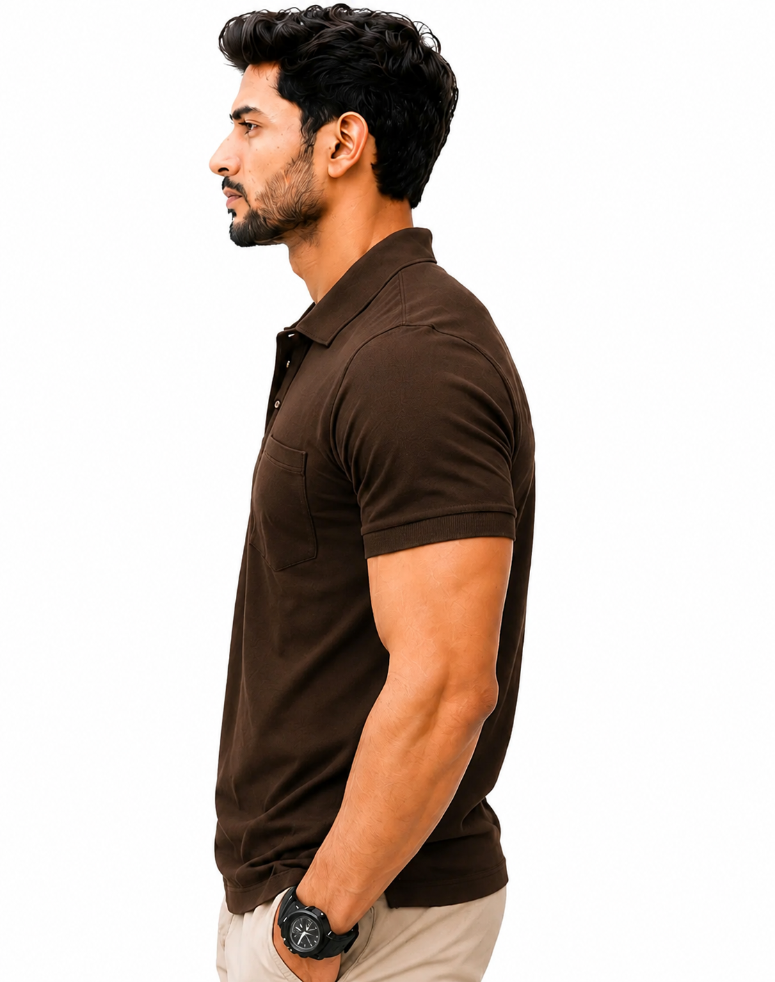 Navy Polo T-shirt  – view 11
