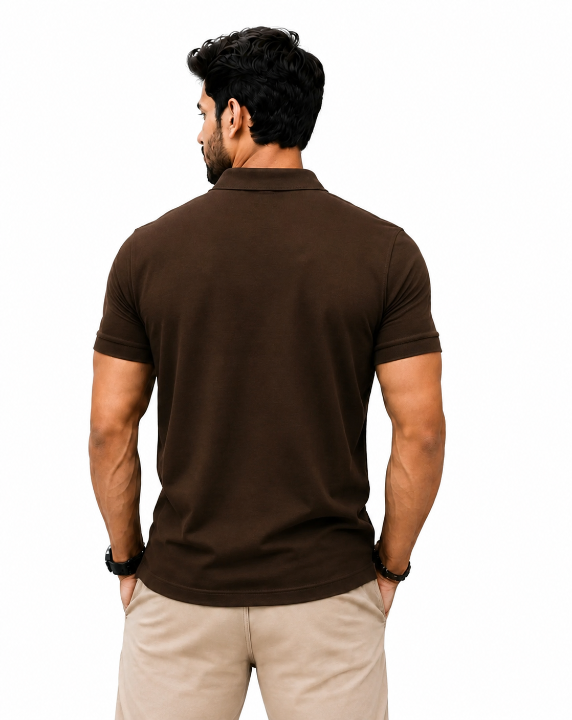 Navy Polo T-shirt  – view 12